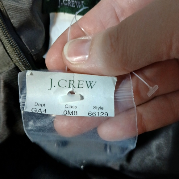 J CREW SPECIAL OCCASION DRESS BROWN Bow 8 PETITE Tube dress LINED SILK Y2k - Picture 5 of 15